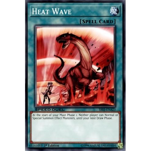 Image for Heat Wave (SS03-ENA23) (SS03) - YuGiOh