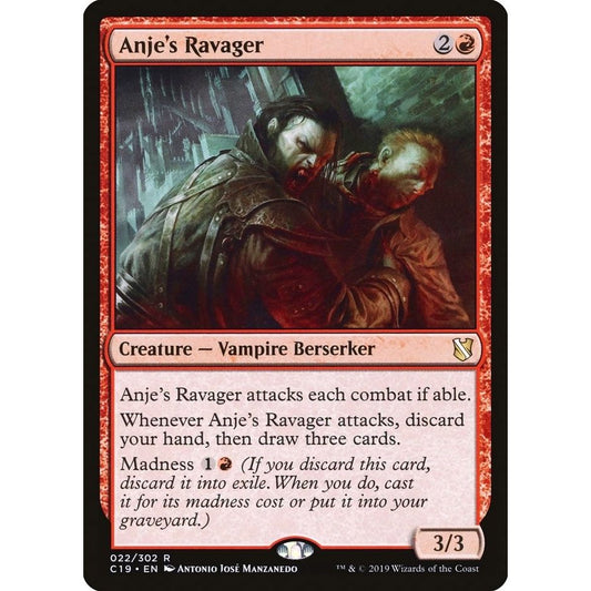 Image for Anje's Ravager (22) (C19) - Magic: The Gathering