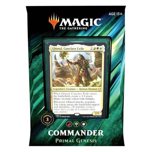 Image for Commander 2019 Deck - Primal Genesis - Magic: The Gathering