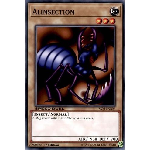 Image for Alinsection (SS03-ENB07) (SS03) - YuGiOh