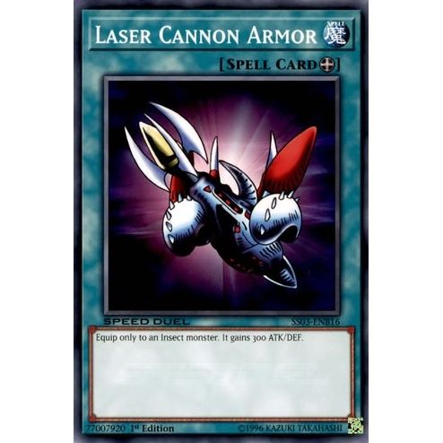 Image for Laser Cannon Armor (SS03-ENB16) (SS03) - YuGiOh