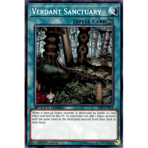 Image for Verdant Sanctuary (SS03-ENB18) (SS03) - YuGiOh