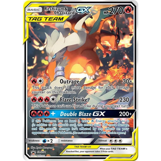 Image for Reshiram & Charizard GX - SM201 (SM201) (SMP) - Pokemon