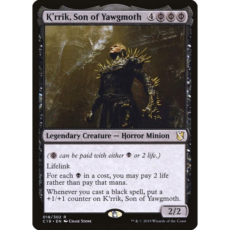 Image for K'rrik, Son of Yawgmoth (18) (C19) - Magic: The Gathering