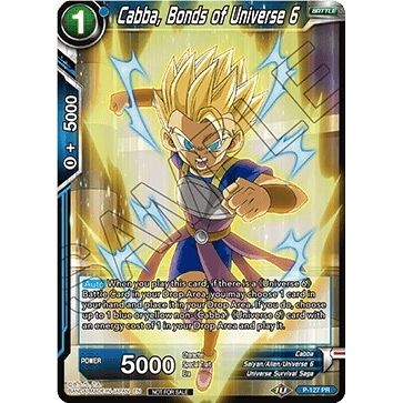 Image for Cabba, Bonds of Universe 6 (Shop Tournament: Assault of Saiyans) (P-127) (PR) - Dragon Ball Super: Masters