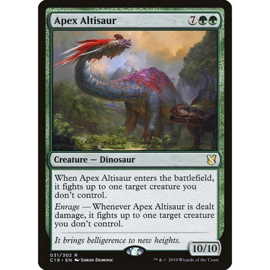 Image for Apex Altisaur (31) (C19) - Magic: The Gathering