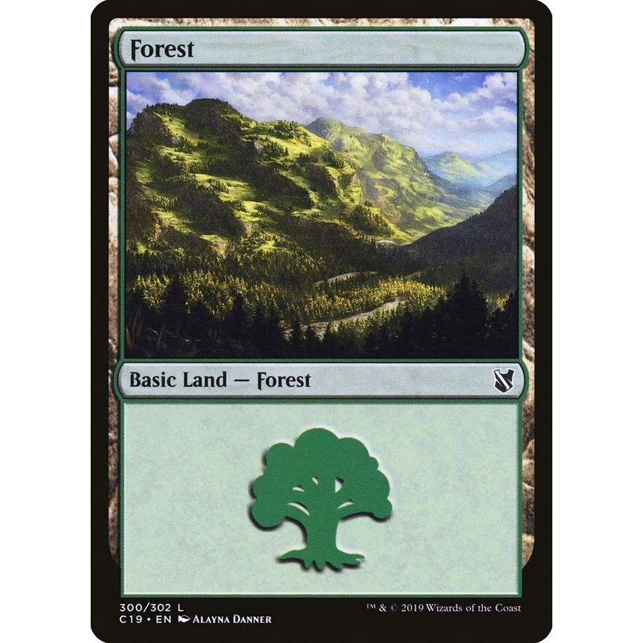 Image for Forest (300) (300) (C19) - Magic: The Gathering
