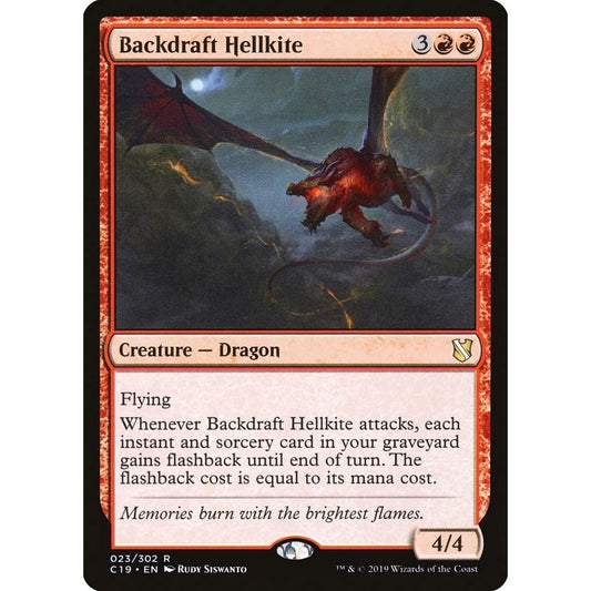 Image for Backdraft Hellkite (23) (C19) - Magic: The Gathering