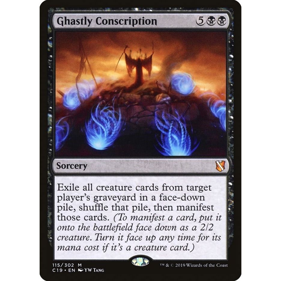 Image for Ghastly Conscription (115) (C19) - Magic: The Gathering