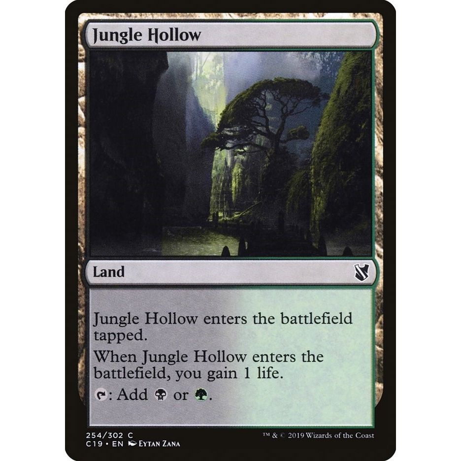 Image for Jungle Hollow (254) (C19) - Magic: The Gathering