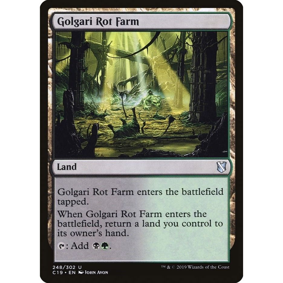 Image for Golgari Rot Farm (248) (C19) - Magic: The Gathering