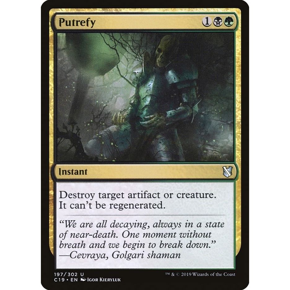 Image for Putrefy (197) (C19) - Magic: The Gathering
