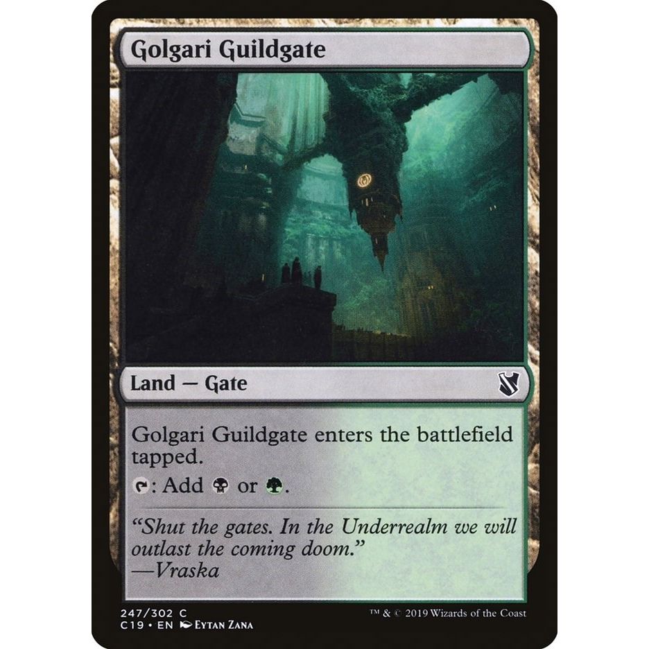 Image for Golgari Guildgate (247) (C19) - Magic: The Gathering