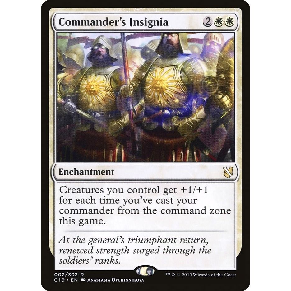 Image for Commander's Insignia (2) (C19) - Magic: The Gathering