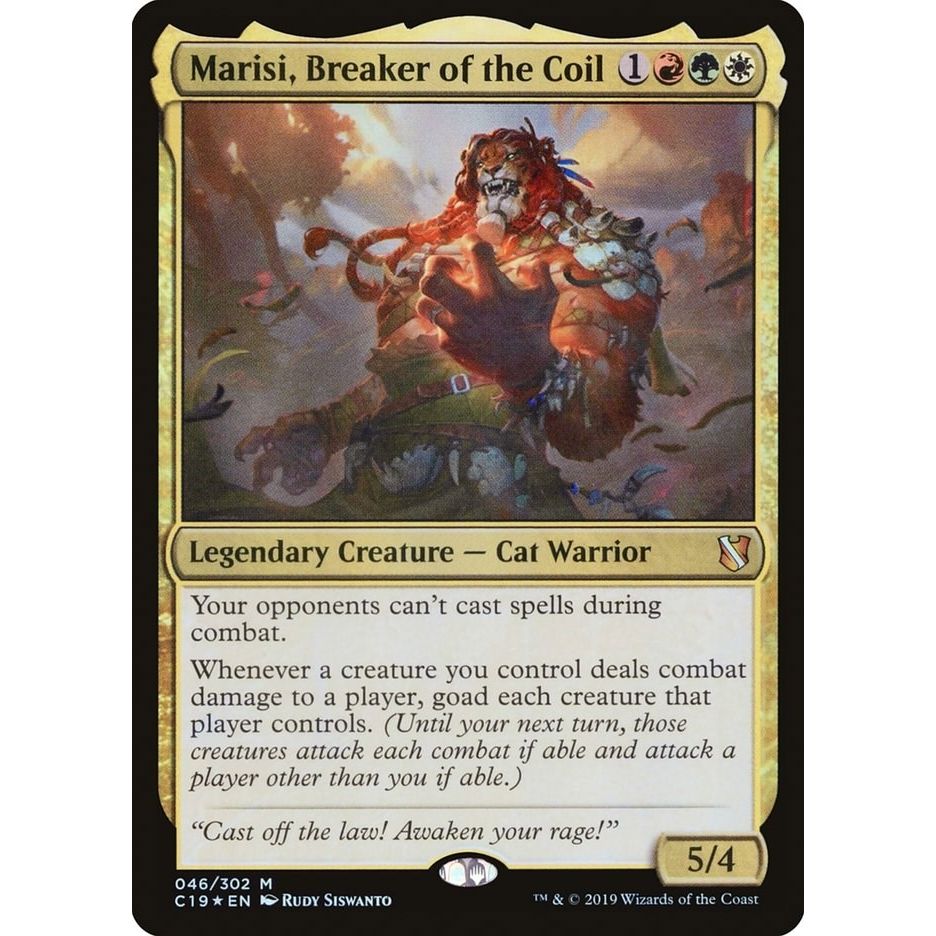 Image for Marisi, Breaker of the Coil (46) (C19) - Magic: The Gathering
