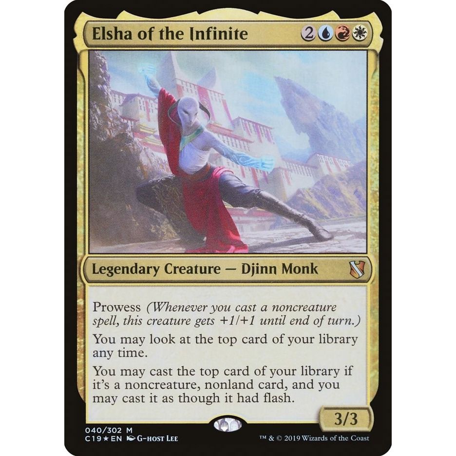Image for Elsha of the Infinite (40) (C19) - Magic: The Gathering