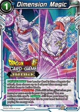 Image for Dimension Magic (BT5-050) (JPR) - Dragon Ball Super: Masters