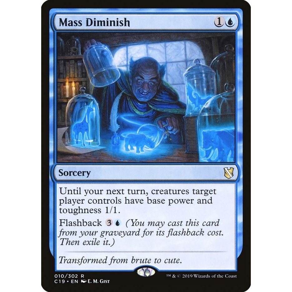 Image for Mass Diminish (10) (C19) - Magic: The Gathering