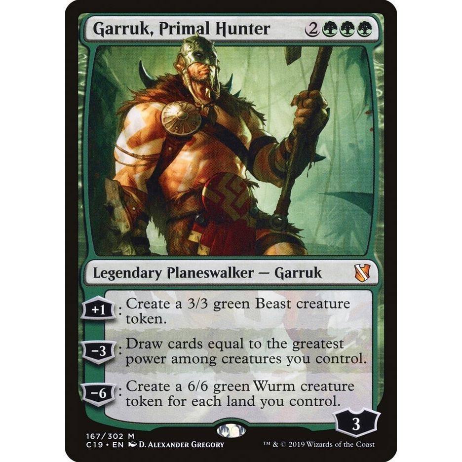 Image for Garruk, Primal Hunter (167) (C19) - Magic: The Gathering