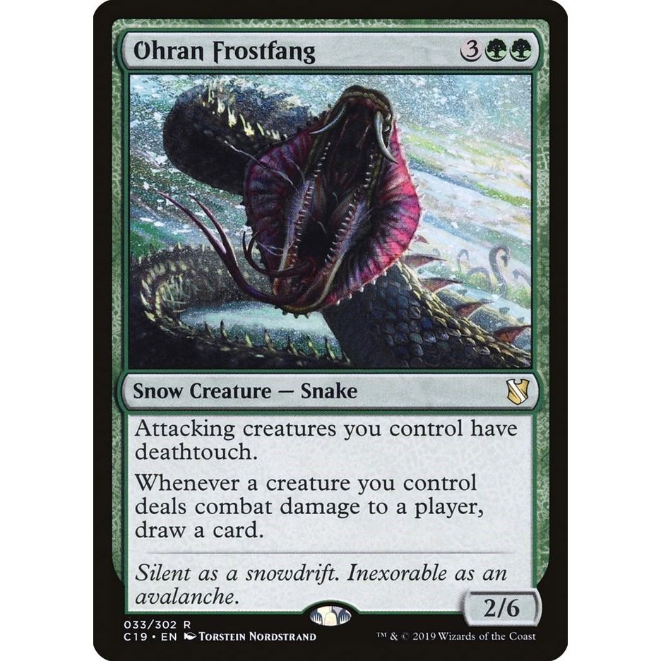 Image for Ohran Frostfang (33) (C19) - Magic: The Gathering