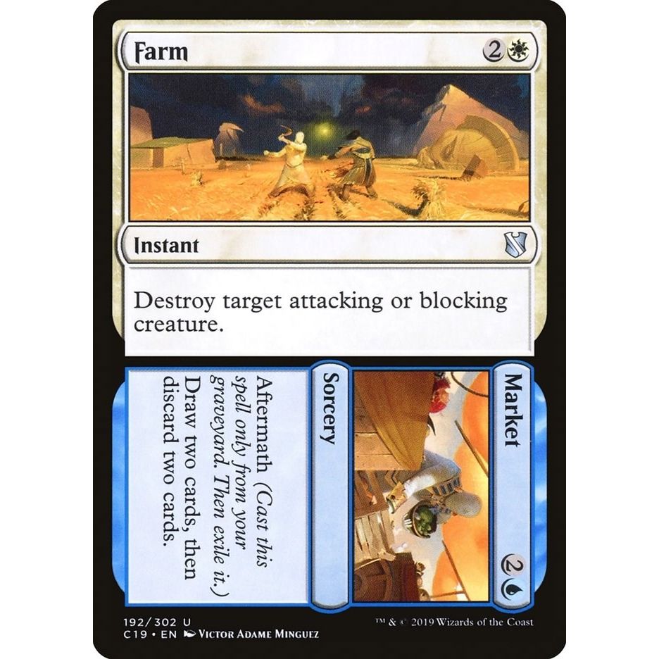 Image for Farm // Market (192) (C19) - Magic: The Gathering