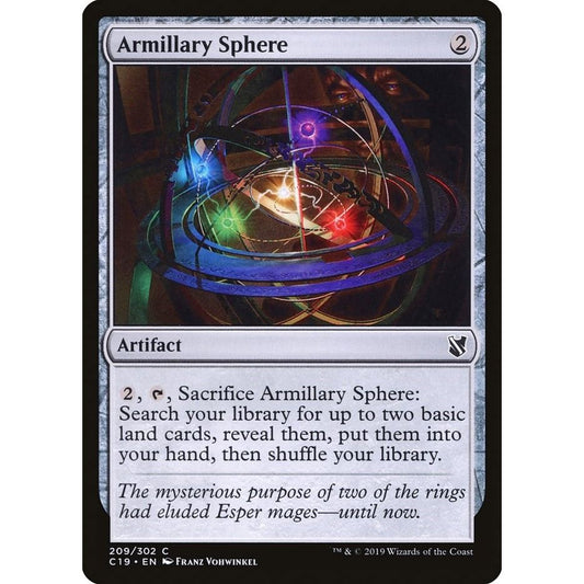 Image for Armillary Sphere (209) (C19) - Magic: The Gathering