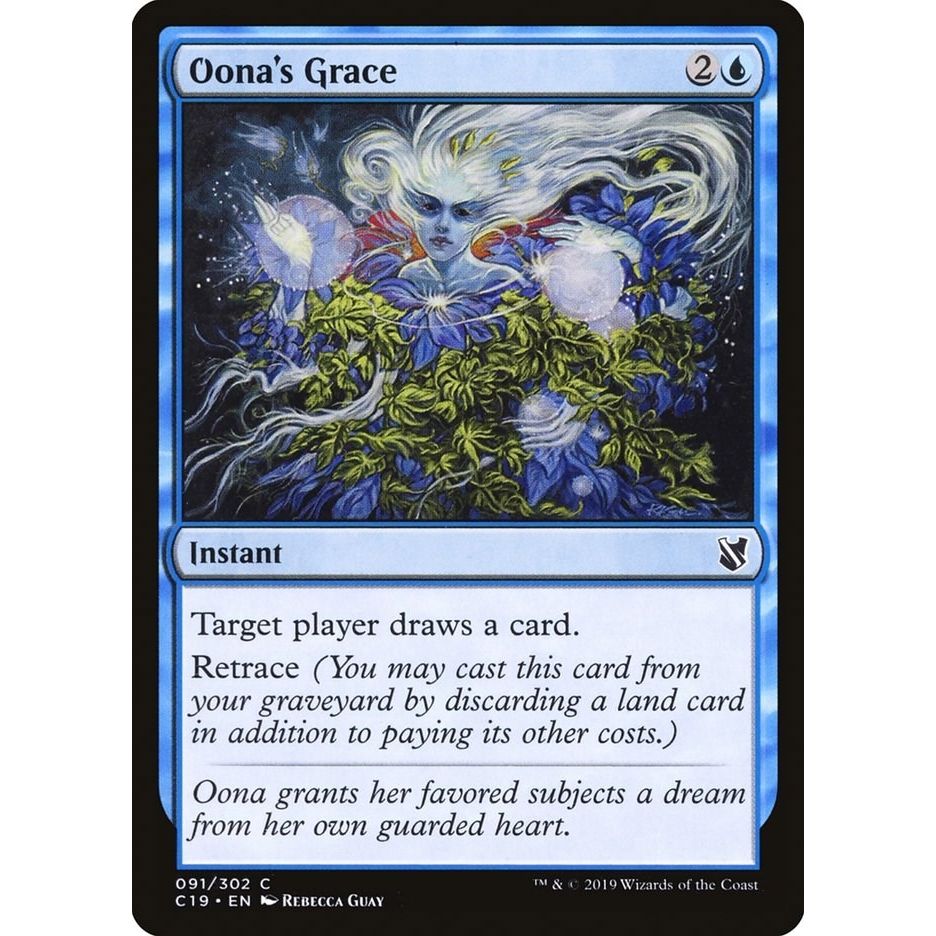 Image for Oona's Grace (91) (C19) - Magic: The Gathering