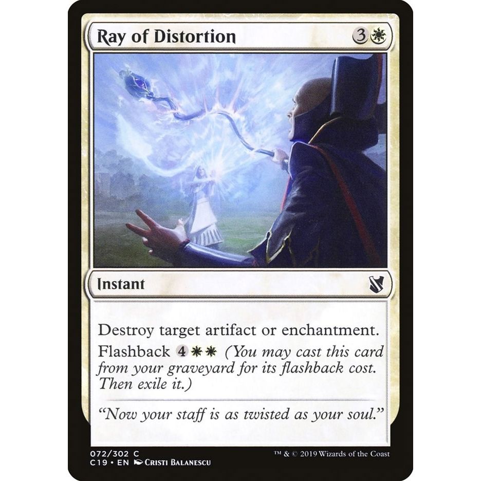 Image for Ray of Distortion (72) (C19) - Magic: The Gathering