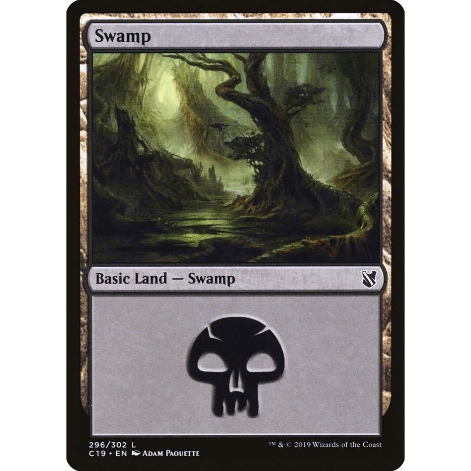 Image for Swamp (296) (296) (C19) - Magic: The Gathering