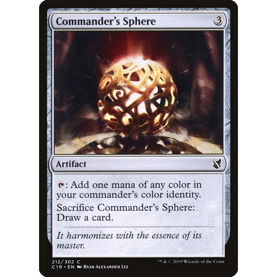 Image for Commander's Sphere (212) (C19) - Magic: The Gathering