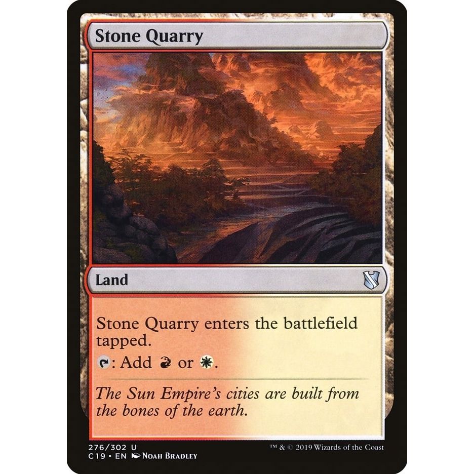 Image for Stone Quarry (276) (C19) - Magic: The Gathering