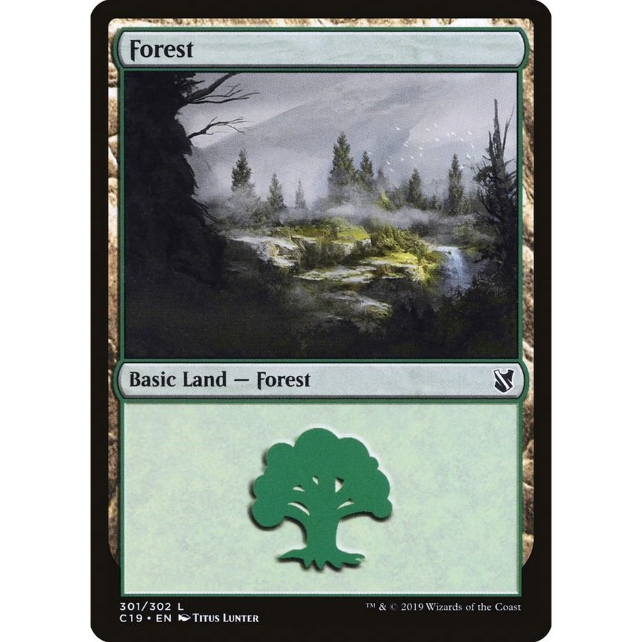 Image for Forest (301) (301) (C19) - Magic: The Gathering
