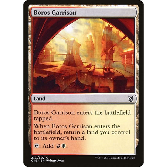 Image for Boros Garrison (233) (C19) - Magic: The Gathering