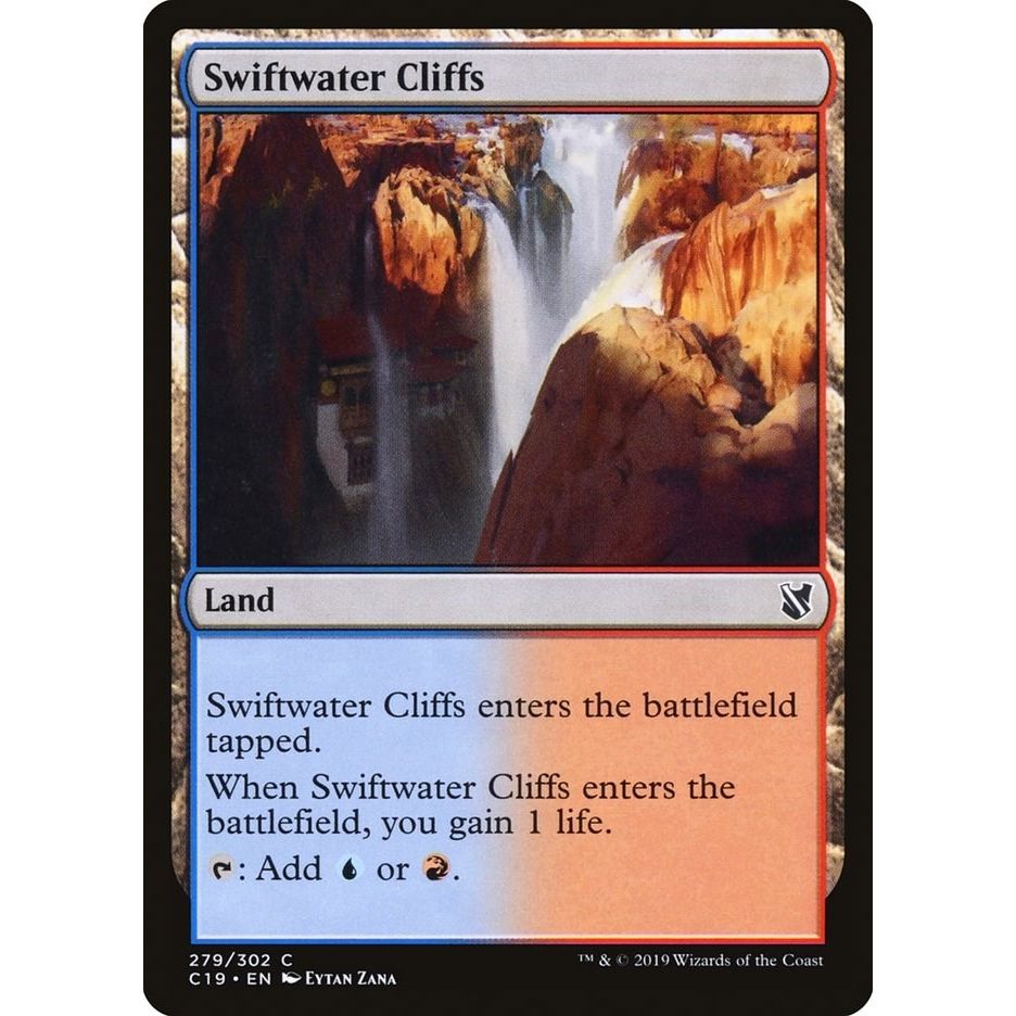 Image for Swiftwater Cliffs (279) (C19) - Magic: The Gathering