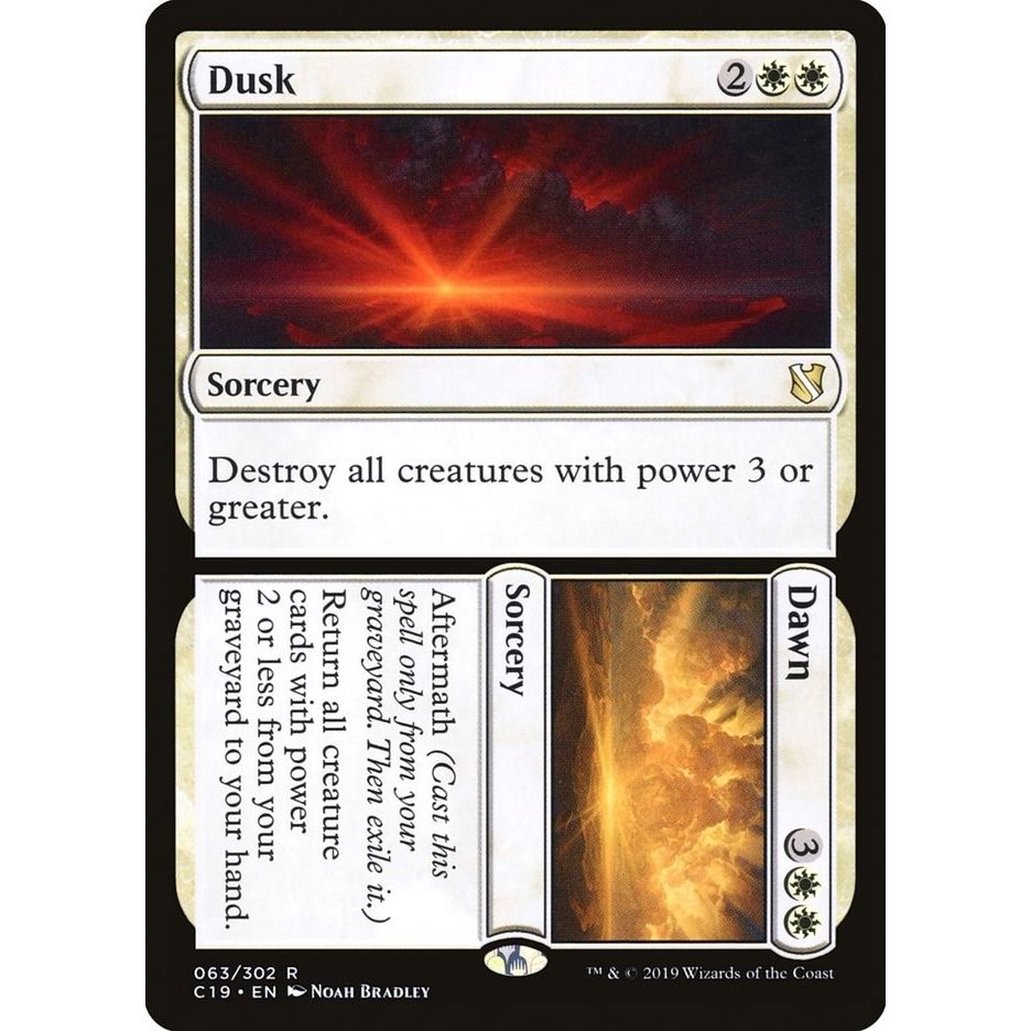 Image for Dusk // Dawn (63) (C19) - Magic: The Gathering