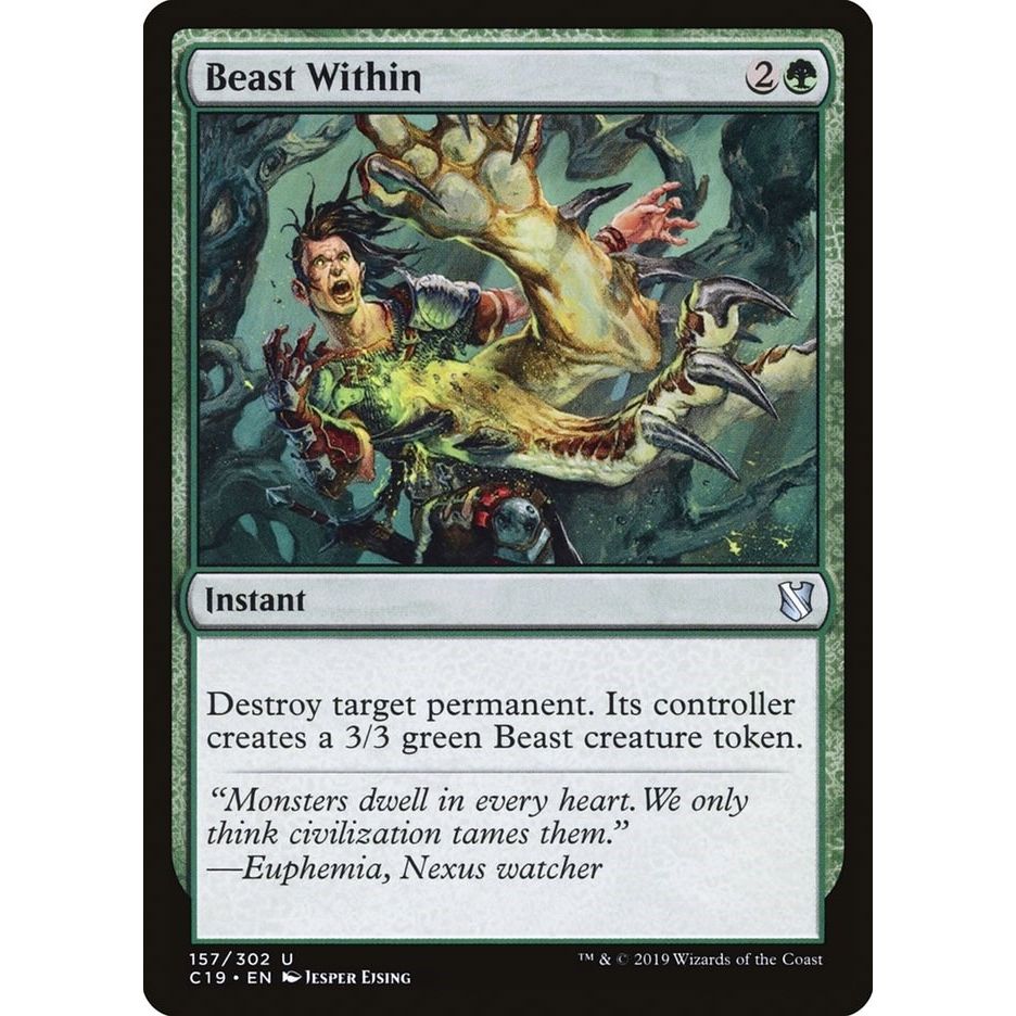 Image for Beast Within (157) (C19) - Magic: The Gathering