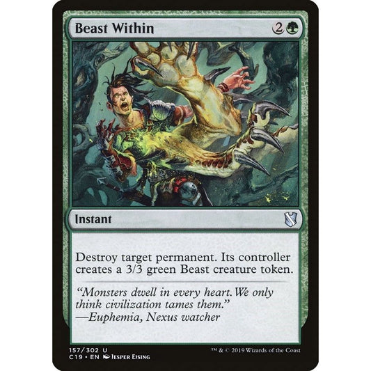Image for Beast Within (157) (C19) - Magic: The Gathering