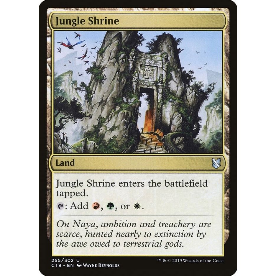 Image for Jungle Shrine (255) (C19) - Magic: The Gathering