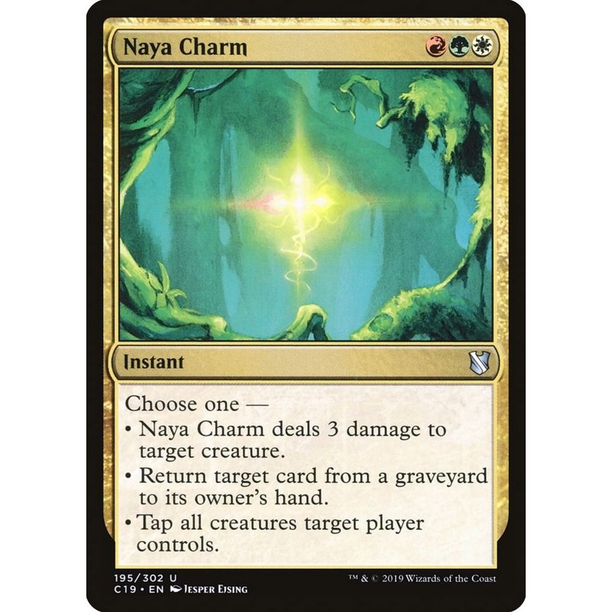 Image for Naya Charm (195) (C19) - Magic: The Gathering