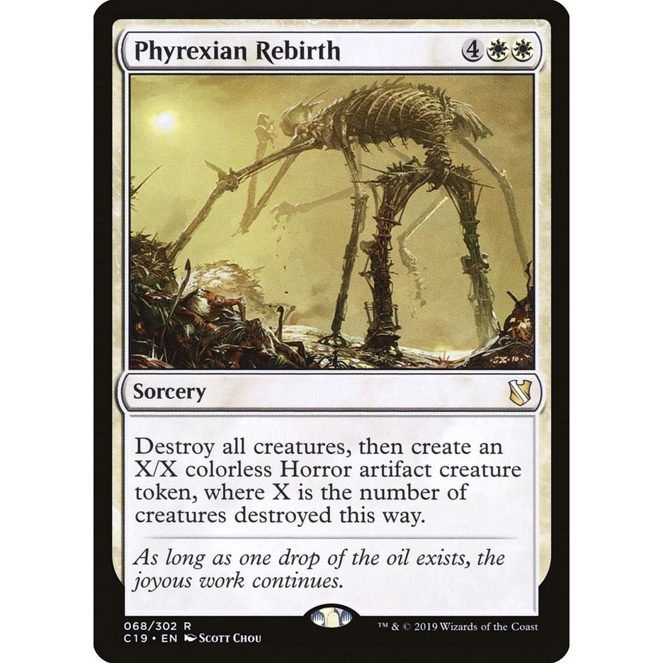 Image for Phyrexian Rebirth (68) (C19) - Magic: The Gathering