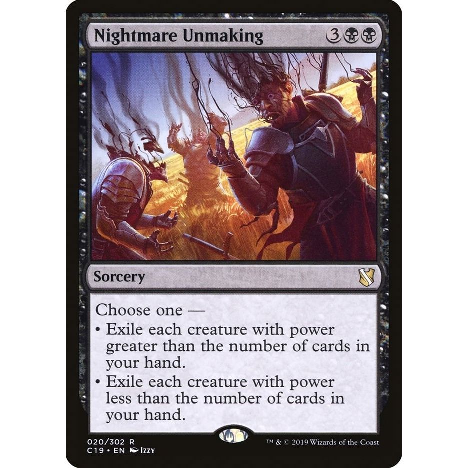 Image for Nightmare Unmaking (20) (C19) - Magic: The Gathering