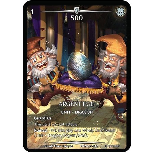 Image for Argent Egg (Full Art) (PR2019-012) (PR) - Argent Saga TCG