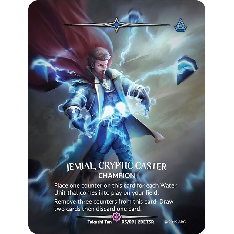 Image for Jemial, Cryptic Caster (SR) (05/09 | 2BETSR) (BET) - Argent Saga TCG