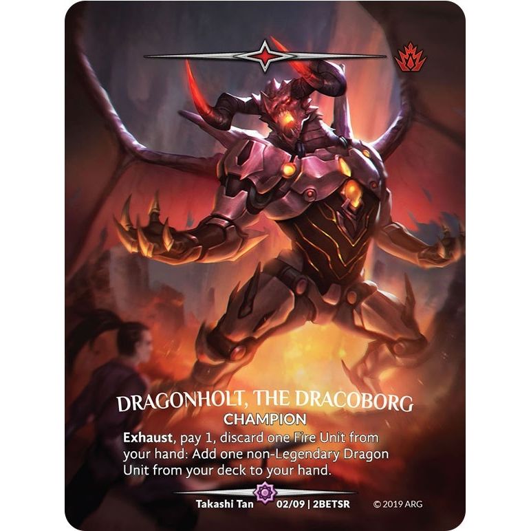 Image for Dragonholt, the Dracoborg (SR) (02/09 | 2BETSR) (BET) - Argent Saga TCG