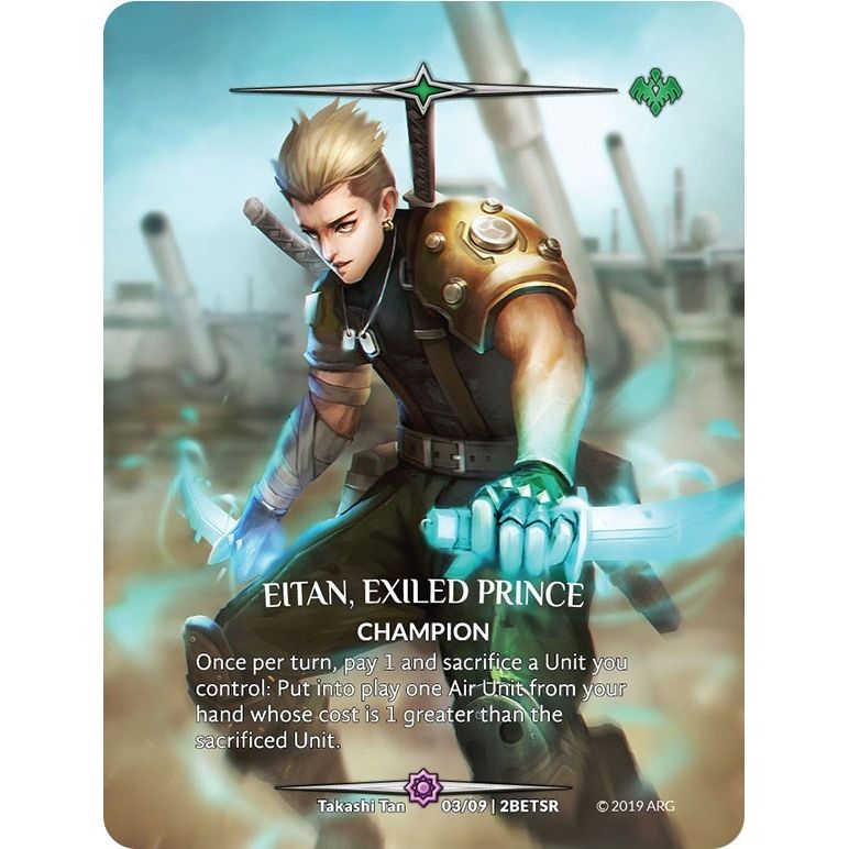 Image for Eitan, Exiled Prince (SR) (03/09 | 2BETSR) (BET) - Argent Saga TCG