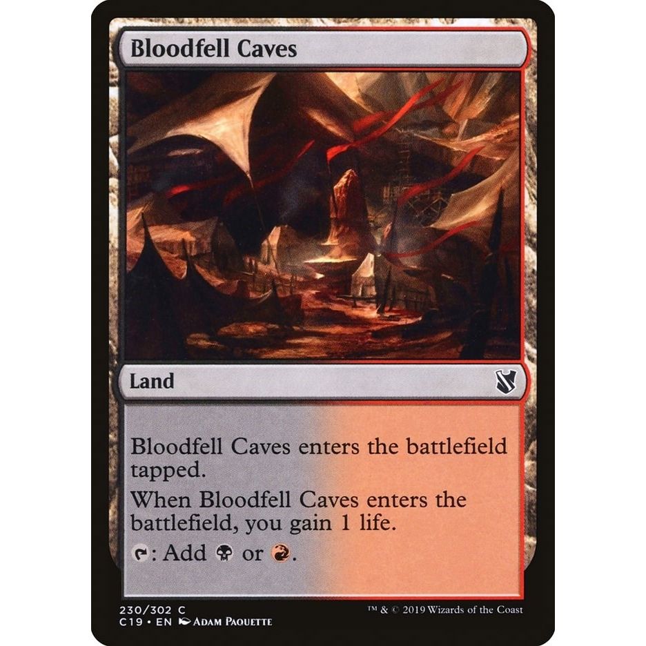 Image for Bloodfell Caves (230) (C19) - Magic: The Gathering