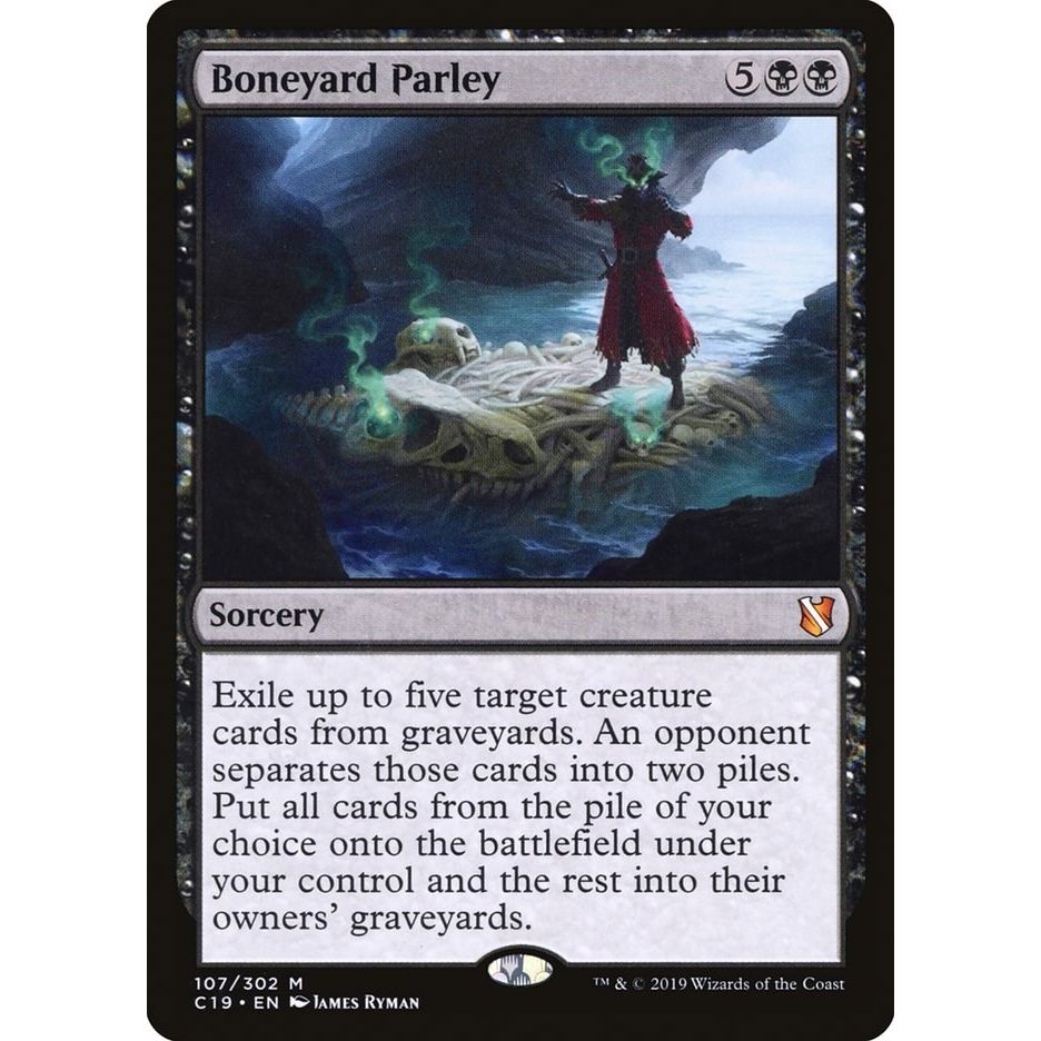 Image for Boneyard Parley (107) (C19) - Magic: The Gathering