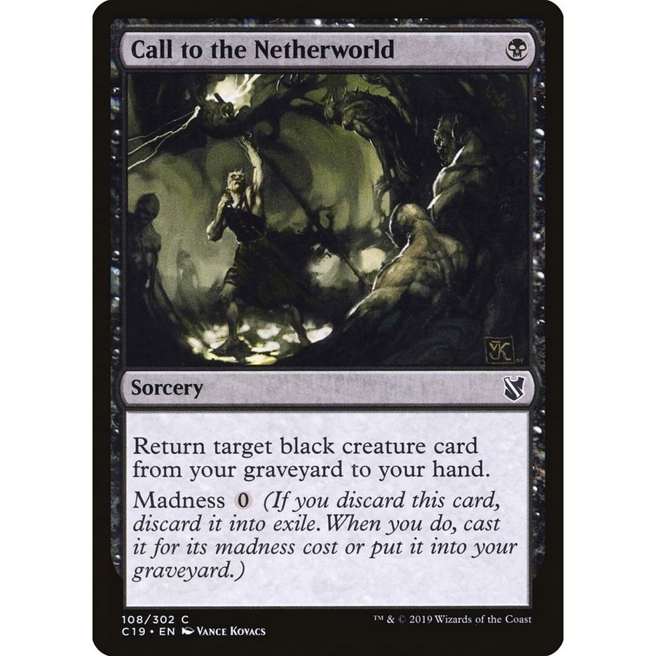 Image for Call to the Netherworld (108) (C19) - Magic: The Gathering