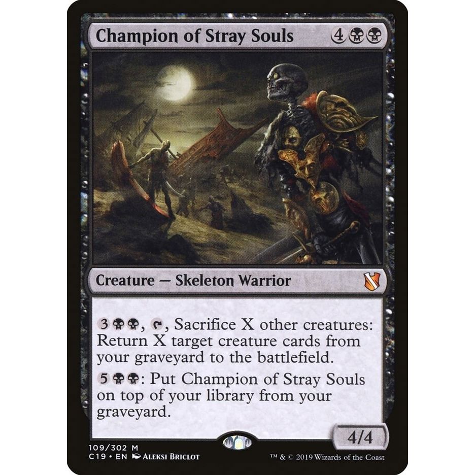 Image for Champion of Stray Souls (109) (C19) - Magic: The Gathering