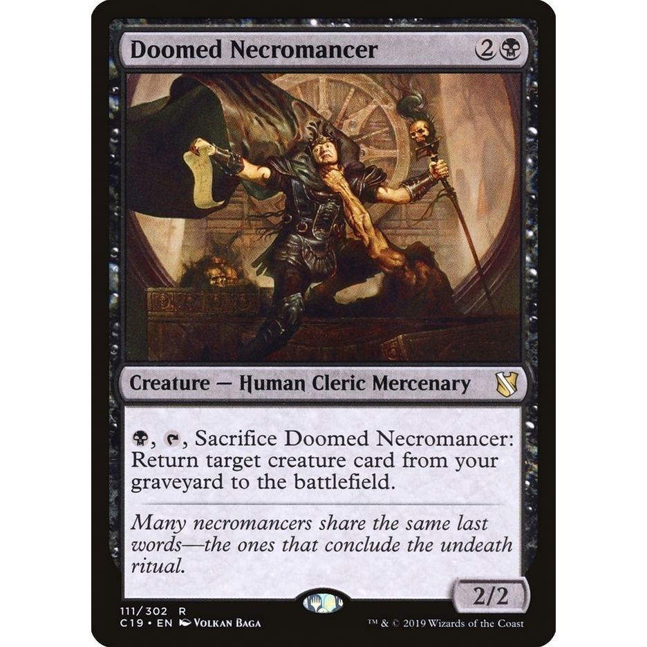 Image for Doomed Necromancer (111) (C19) - Magic: The Gathering